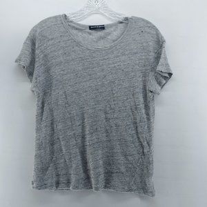 Brandy Melville Light Gray T-Shirt Top